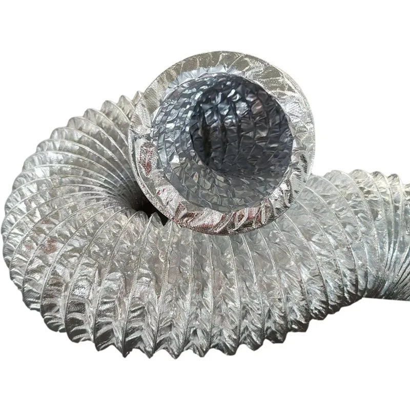 Aluminiumsfolie rør ståltrådslange